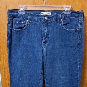 Dark Blue 505 Denim Levis Jeans